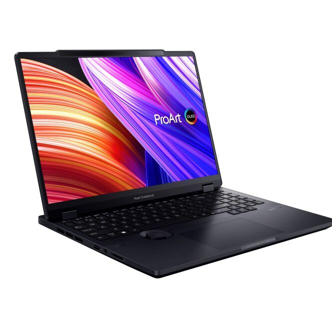 Asus' ProArt Studiobook 16 3D OLED (H7604) is one of the two PCs announced with Asus Spatial Vision.