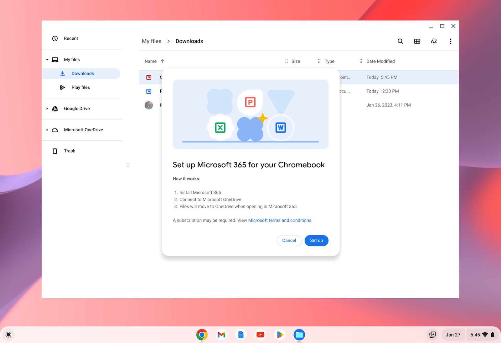 Microsoft 365 is coming to Chrome OS in 2023!