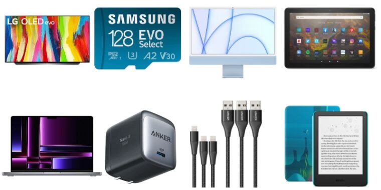 The weekend’s best deals: Apple computers Kindles 4K TVs charging cables and more. – Ars Technica