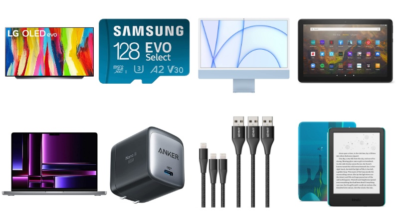 The best deals of the weekend: Apple computers, Kindles, 4K TVs, charging cables and more.