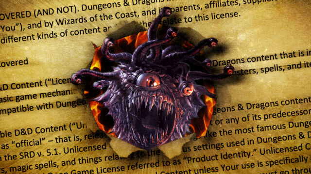 RPG fans irate as D&D tries to shut its “open” game license