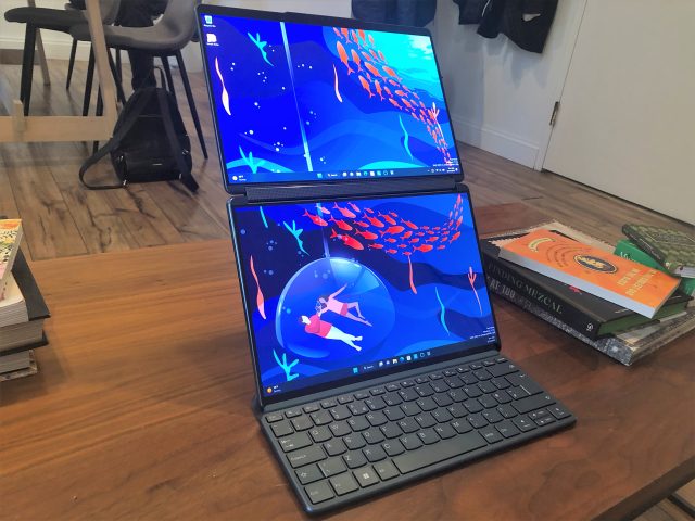 Lenovo's Yoga Book 9i is an unprecedented laptop for people who Lenovo's Yoga Book 9i is an unprecedented laptop for people who