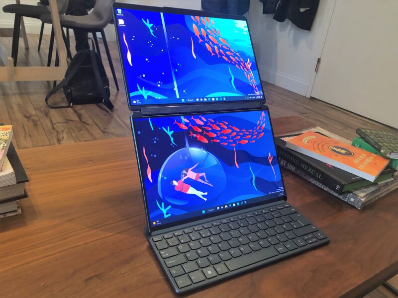 Lenovo Yoga Book 9i: Are two screens better than one?