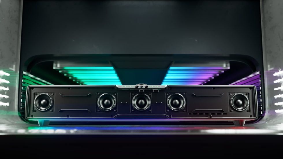 Razer zdjęcie wnętrza Leviathana V2 Pro.