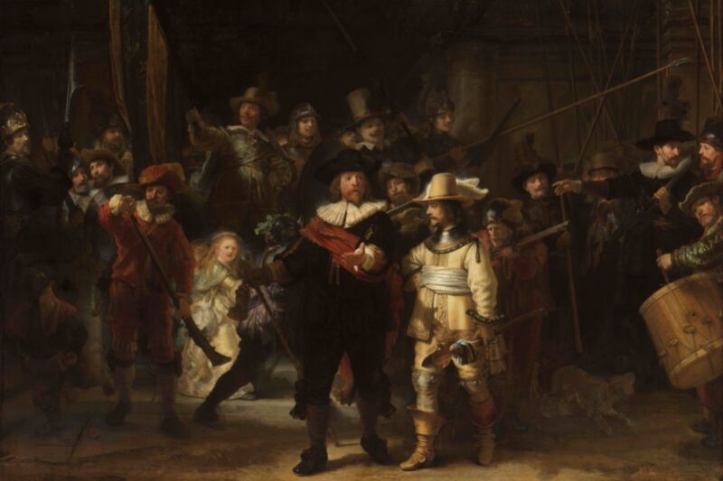 The Night Watch, Rembrandt van Rijn, 1642