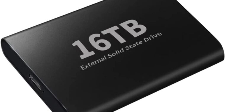 Reviewer buys 16TB portable SSD for $70, proves it’s a sham