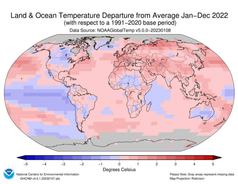 global temperature map