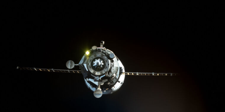 Another Russian spacecraft docked to the space station is leaking