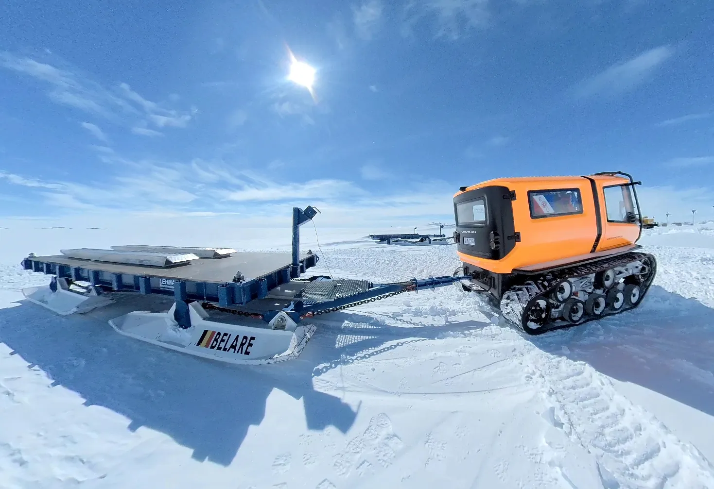 Antarctica's only electric exploration vehicle gets an upgrade for