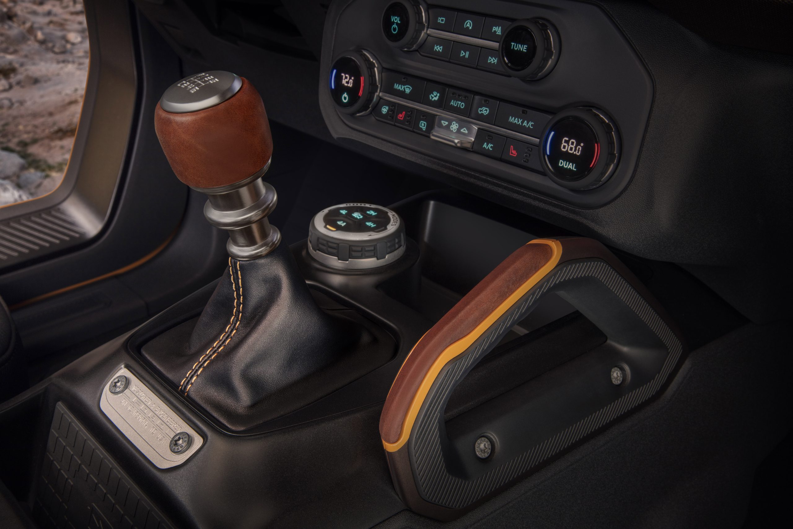 Ford Bronco stick shift