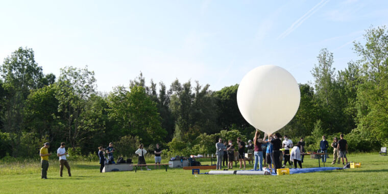 Why would the Chinese language authorities be flying a big stratospheric balloon?