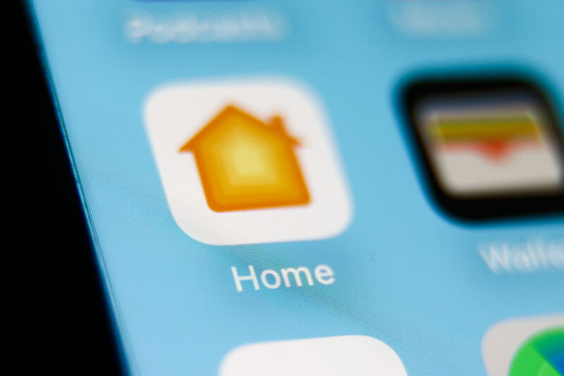 Apple Home app icon on an iOS screen