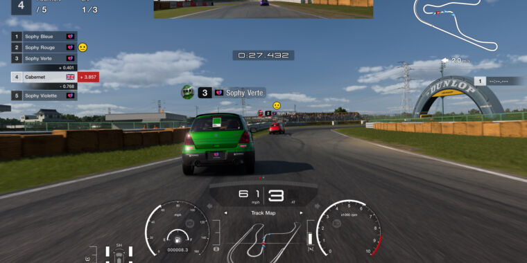 Almost-unbeatable AI comes to Gran Turismo 7 – Ars Technica