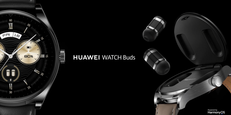 Huawei’s Watch Buds ask: “What if your smartwatch also contained earbuds?”