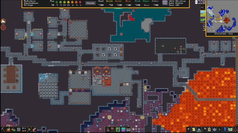 Rate my first fortress.. I mean village : r/dwarffortress