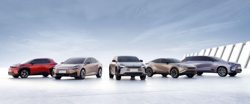 Toyota EV concepts