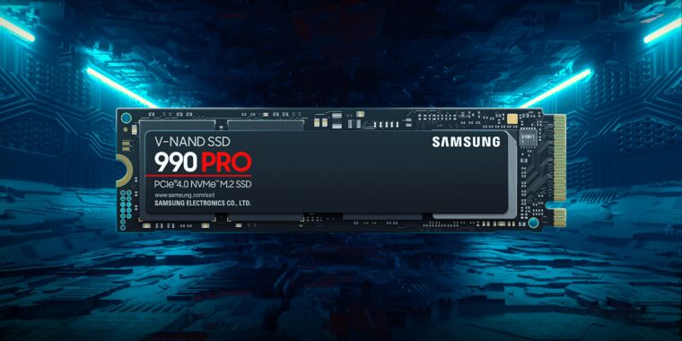 La mise à jour du firmware du Samsung 990 Pro SSD devrait arrêter, mais pas inverser, l’usure rapide