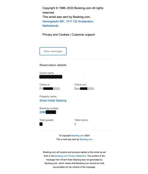 Mysterious leak of Booking.com reservation data is being used to scam