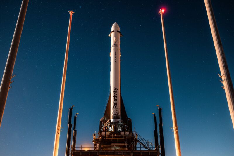 Relativity Space's Terran 1 rocket may be less than two weeks away from its debut launch.