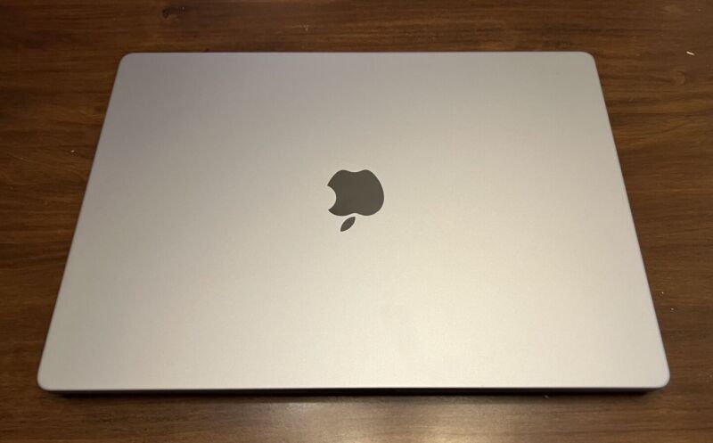 The latest MacBook Pro.