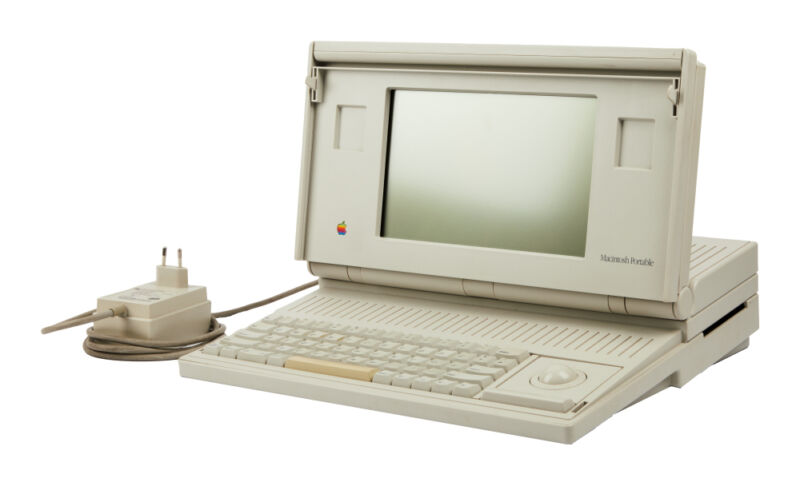 A Macintosh Portable
