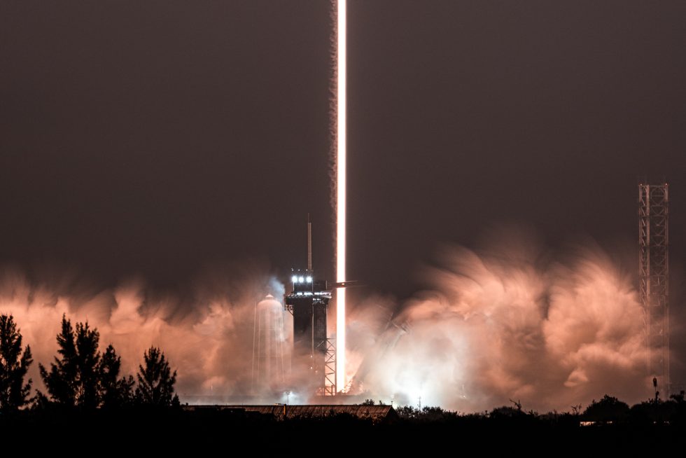 After flying four astronauts into orbit, SpaceX makes its 101st ...