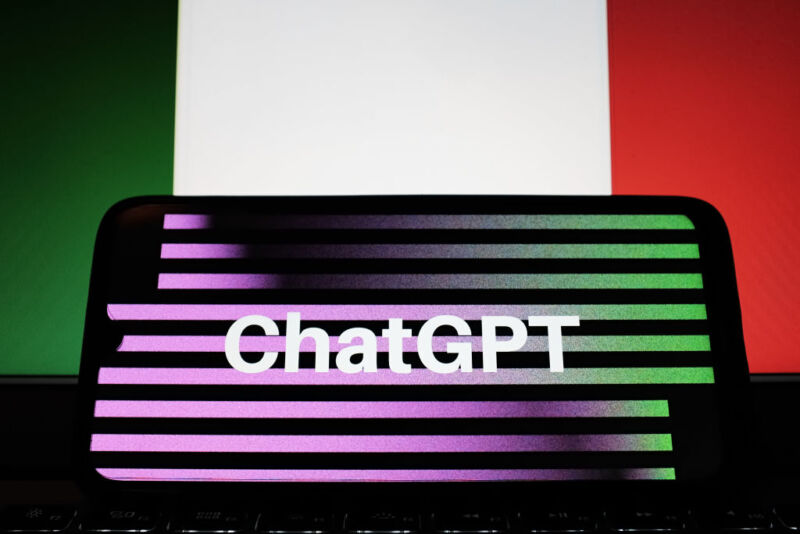 ChatGPT data leak has Italian lawmakers scrambling to regulate data collection - Ars Technica