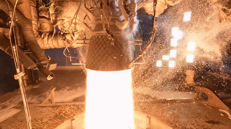 Isar Aerospace tests its Aquila rocket engine.