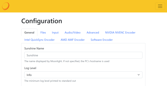 If you thought GameStream didn't give you enough options and settings, Sunshine will ... not have that problem.