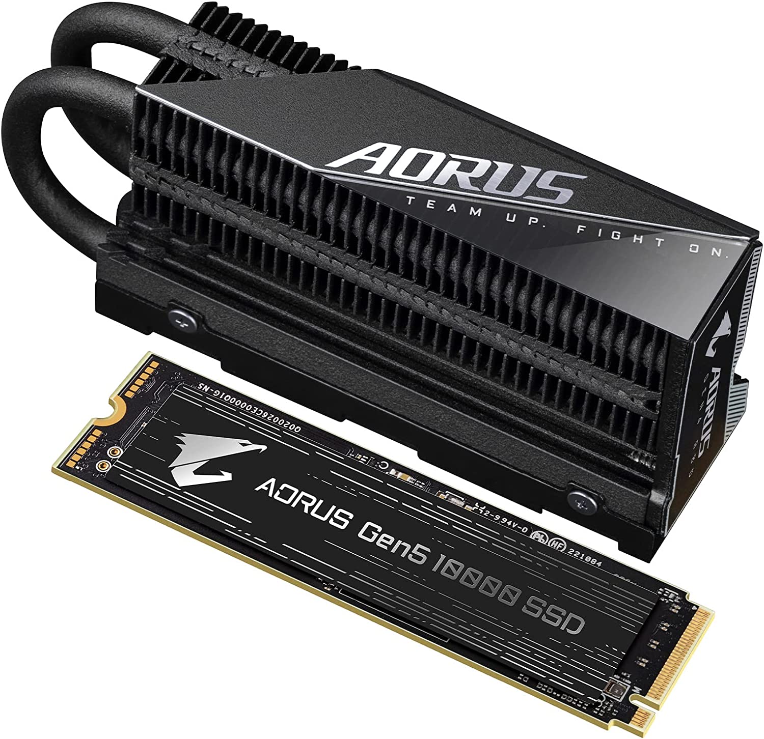 The Gigabyte Aorus Gen5 10000 doesn't have a fan, but it <em>does</em> have a giant heatsink that might not fit in all PC builds;