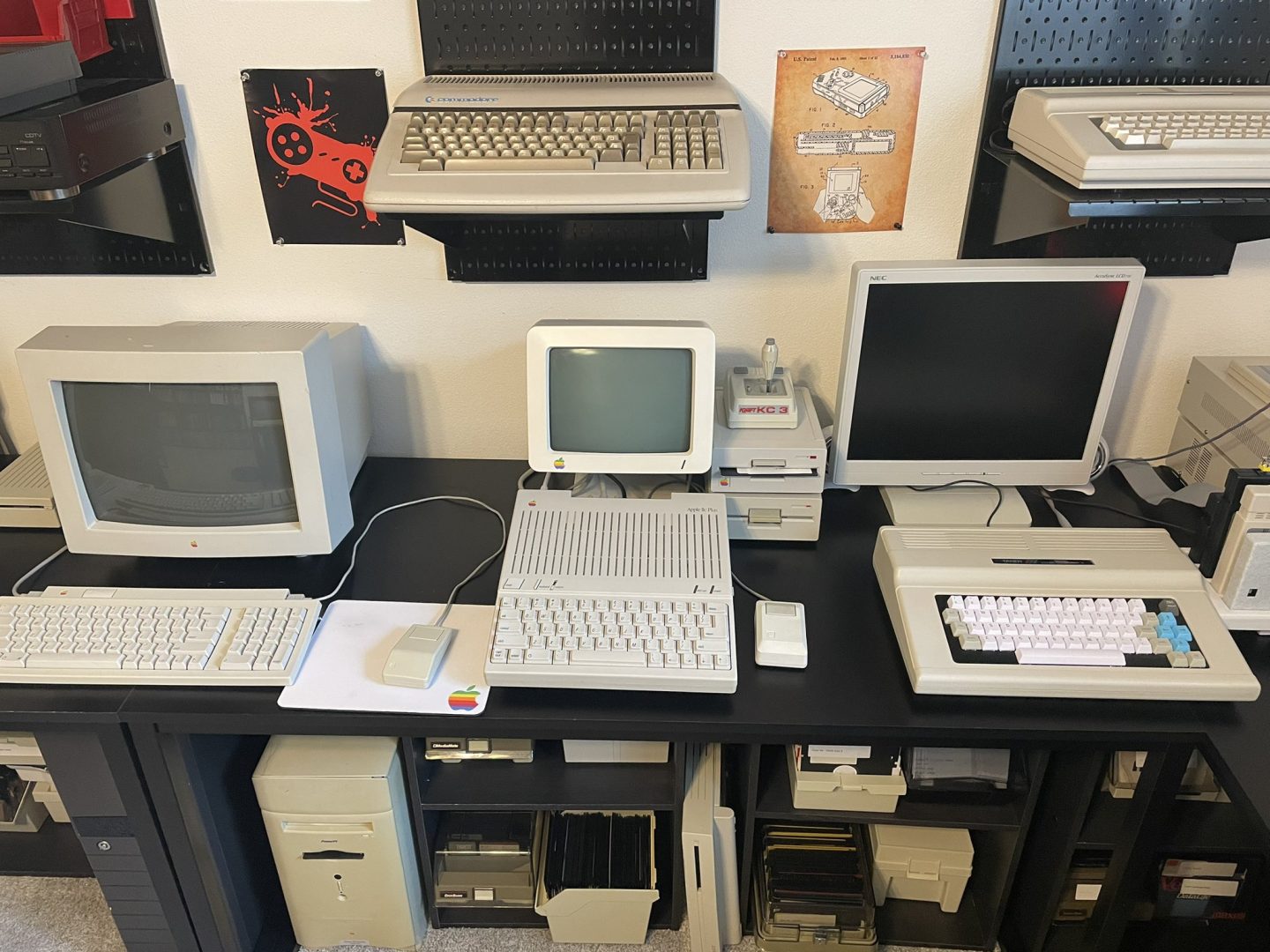 Apple, Atari, and Commodore, oh my! Explore a deluxe home vintage ...