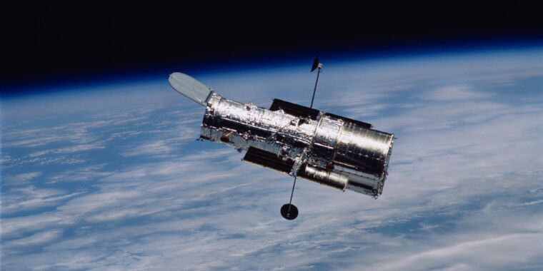 Even Hubble’s seeing a growing number of satellite tracks