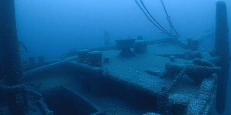 Los científicos han descubierto los restos de un barco del siglo XIX en el lago Huron que se hundió en 1894