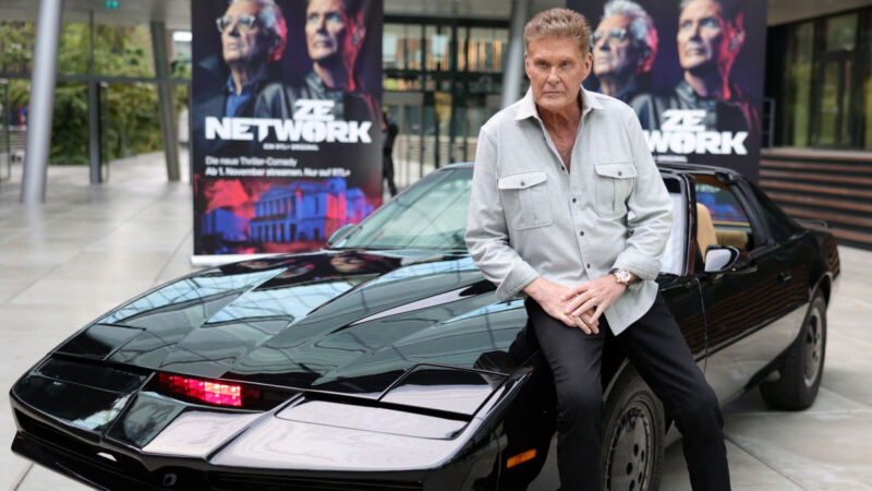 COLONIA, ALEMANIA - 24 DE OCTUBRE: David Hasselhoff asiste a la 