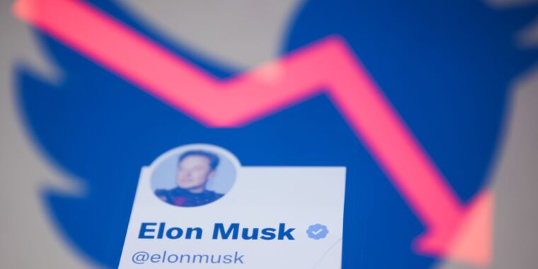 Twitter value keeps falling under Musk, now worth a third of what he paid