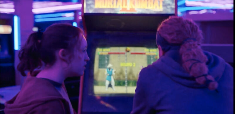 It took a lot of work for Ellie and Riley to play <em>Mortal Kombat II</em> in <em>The Last of Us</em>—and somehow just as much work, if not more, to be able to film it.