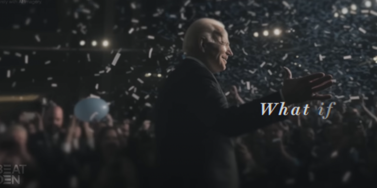GOP releases 100% AI-generated ad to fearmonger over Biden’s reelection bid