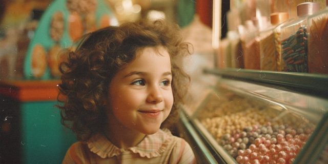 An image from an AI cinema still image series called "la dolce vita" by Julie Wieland, generated with Midjourney v5 and refined with Photoshop.