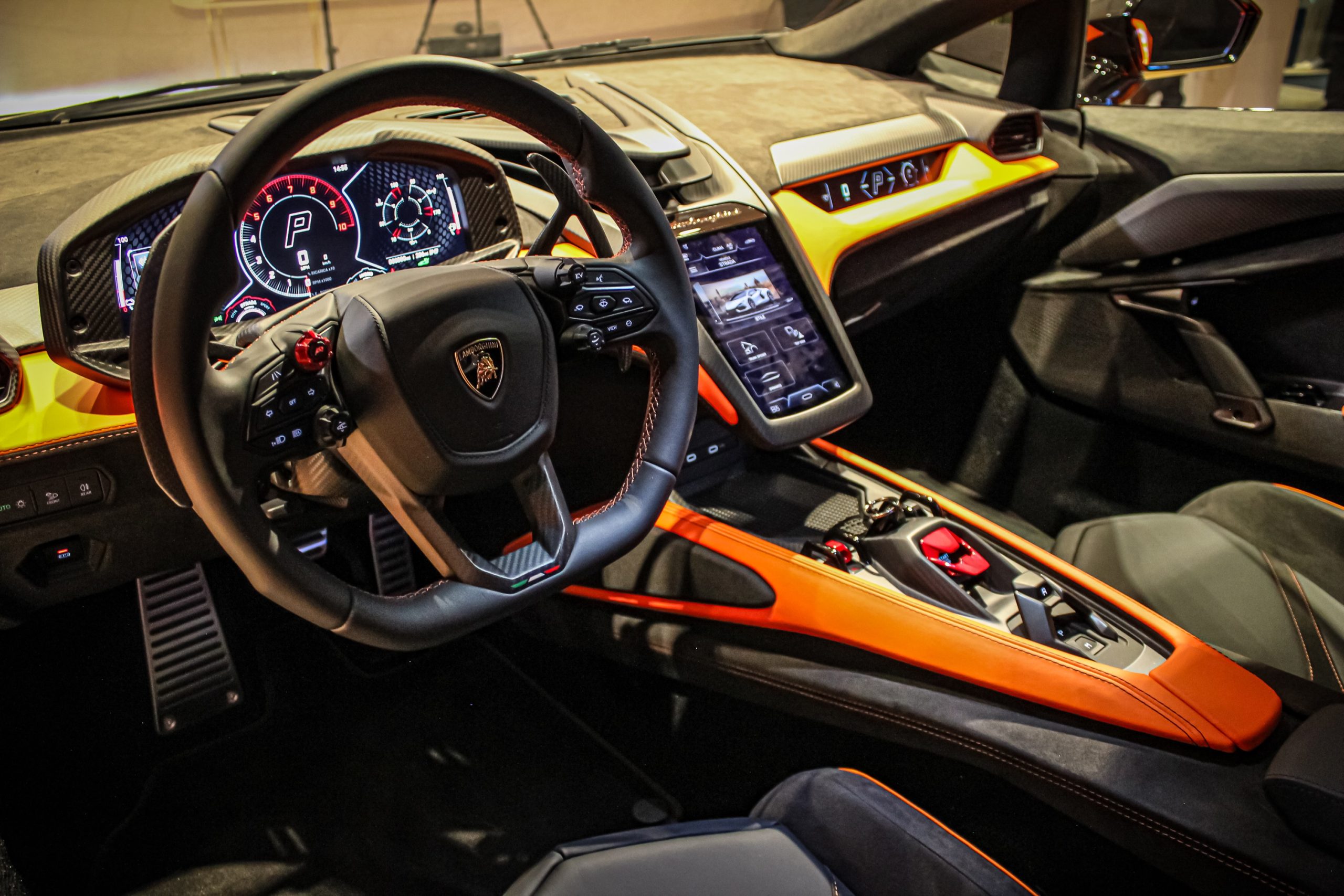 Lamborghini Interior