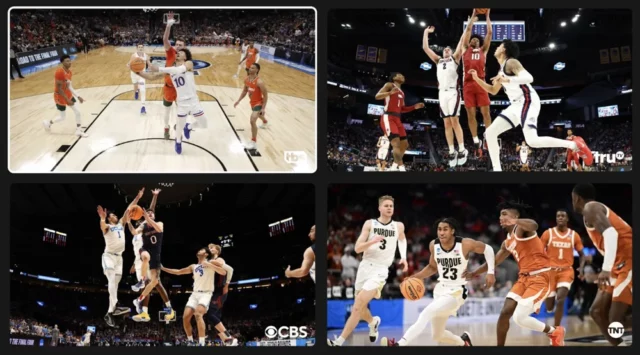 Para la NBA se lanzó YouTube "vista múltiple," que llega a Sunday Ticket.  Son cuatro juegos en una pantalla dividida.