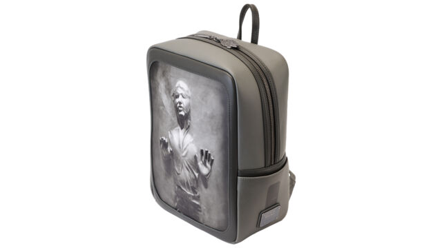 Star Wars: Return Of The Jedi Han Solo in Carbonite Mini Backpack from Loungefly.