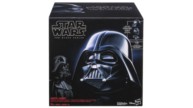Star Wars The Black Series Darth Vader Premium Electronic Helmet.