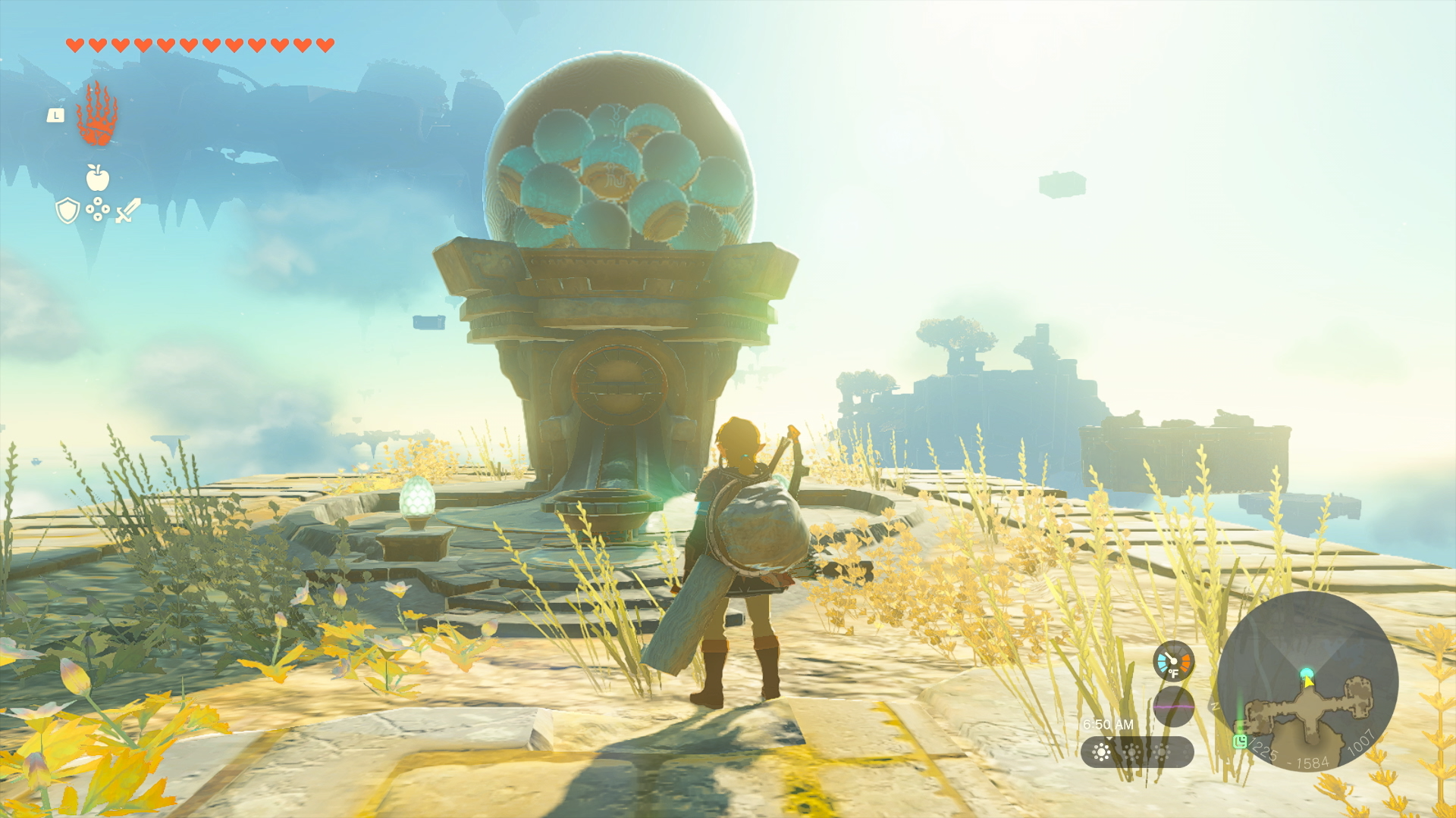 A Minecraft player is building the entire Zelda: Breath of the