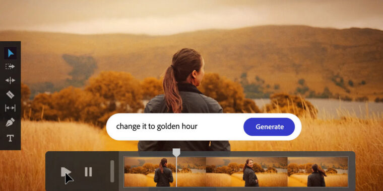 Adobe se burla de las herramientas de video generativas de IA