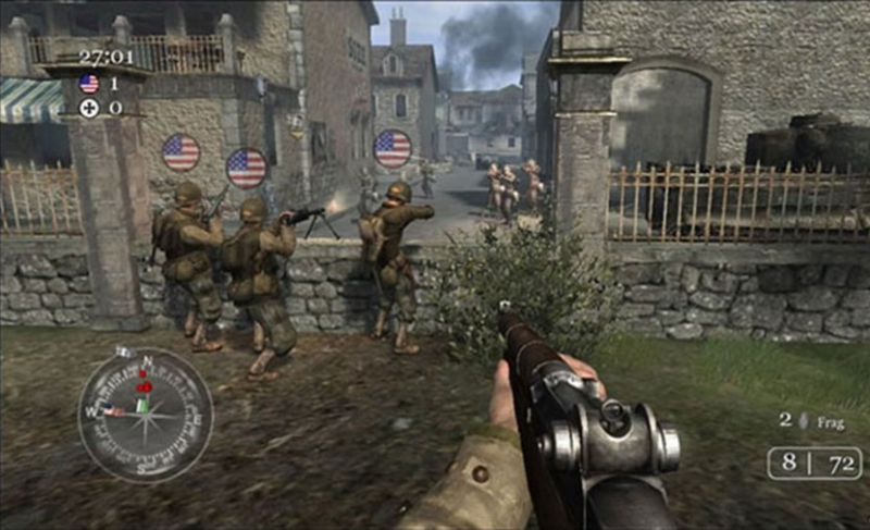 Conception D'Artiste De Ce À Quoi Sony Pense Que Le Prochain Call Of Duty Pourrait Ressembler Sur La Ps5 (Et Certainement Pas Une Capture D'Écran De Call Of Duty 2 Sur Xbox 360. Nope. No Way).