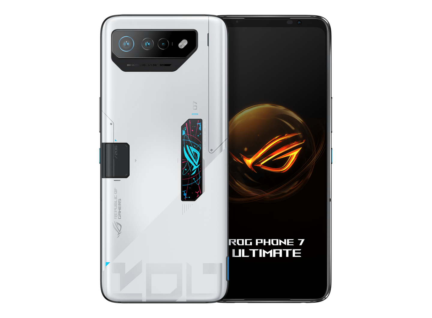 The Asus ROG Phone 7 has a giant active cooling backpack, two USB ports ...