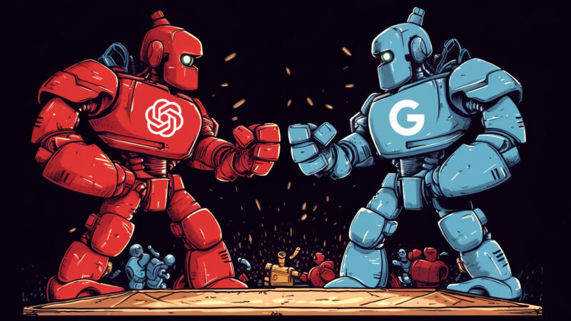 Two robots hot sale fighting