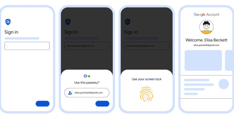 Passwordless Google accounts are here—you can now switch to passkey-only