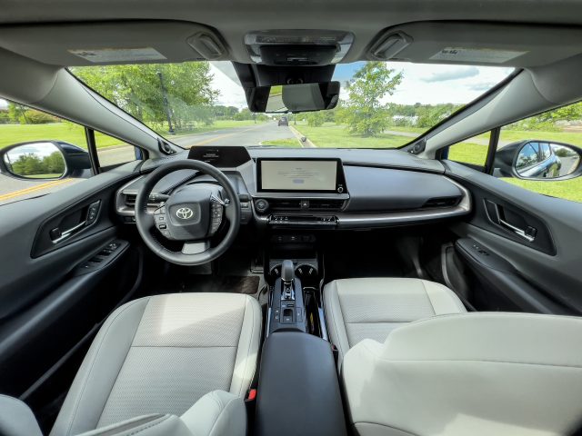 2023 Toyota Prius interior