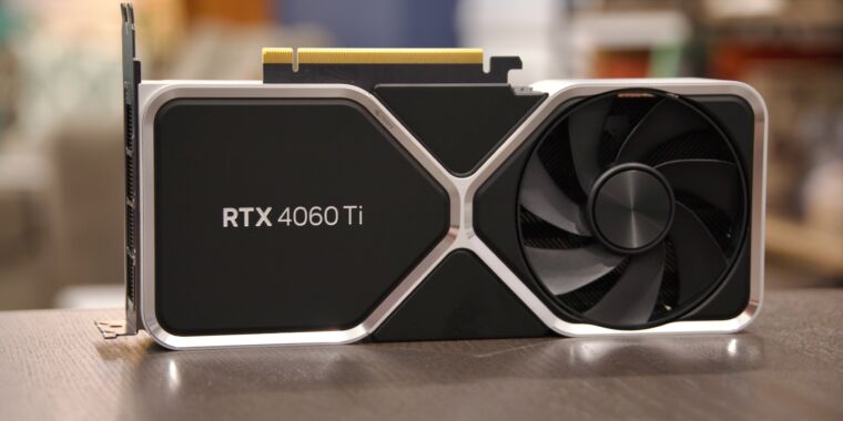 Read more about the article Nvidia quietly cuts value of poorly reviewed 16GB 4060 Ti forward of AMD launch